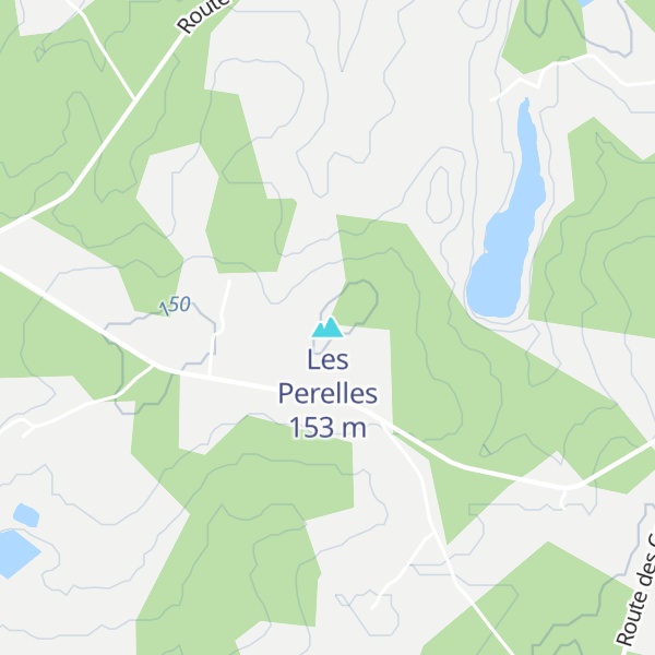Map of Les Perelles