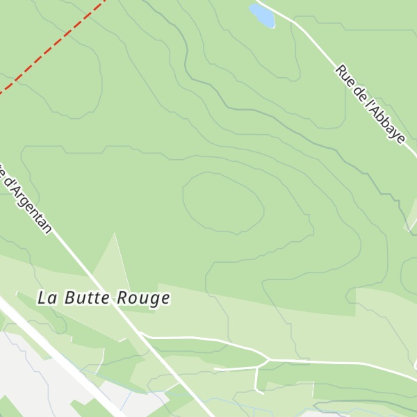 Map of Mont de Pierre