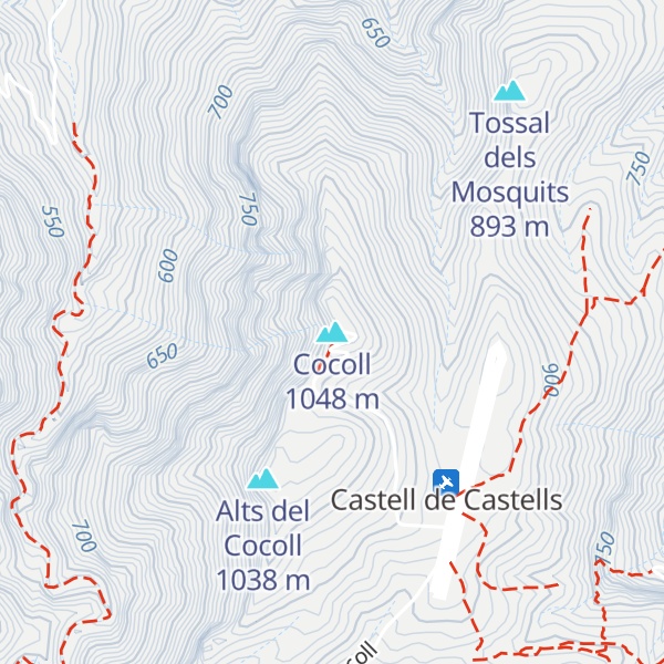 Map of Cocoll