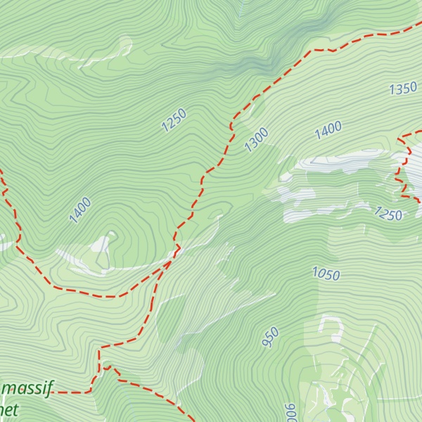 Map of Soum des Aguillous