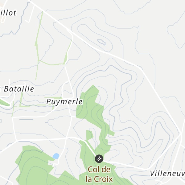Map of Heurte Bise