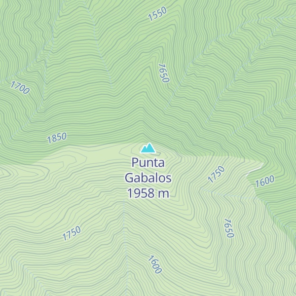 Map of Punta Gabalos