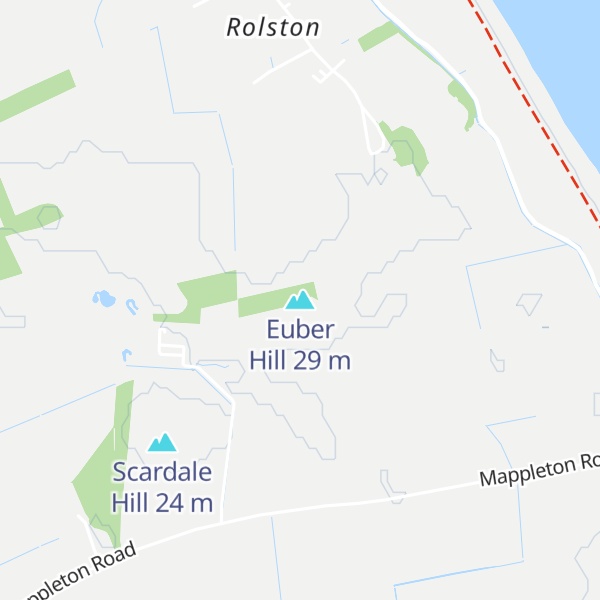 Map of Euber Hill