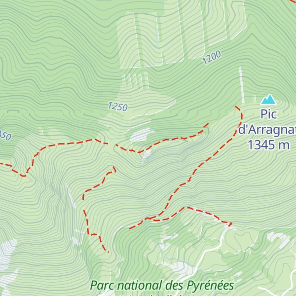 Map of Pic de Peyre