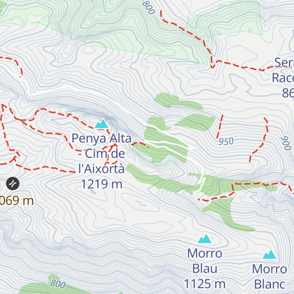 Map of Refugi de la Font dels Teixos