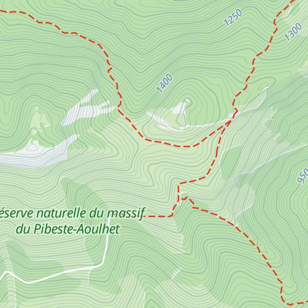 Map of Cabane du Col d'Andorre