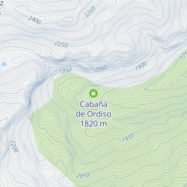 Map of Cabaña de Ordiso