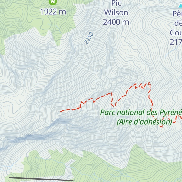 Map of Pic de Liou