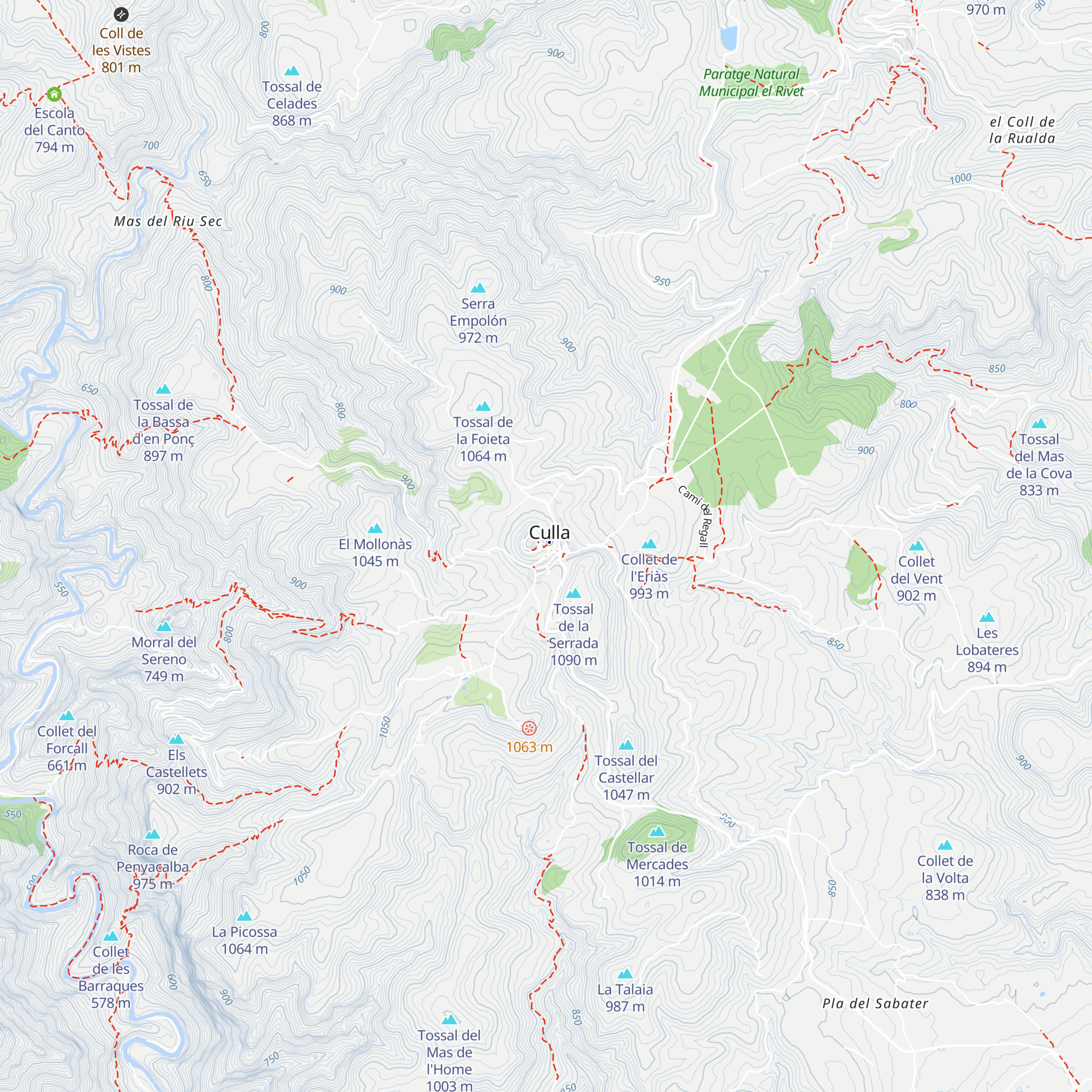 Tourist Info Culla map