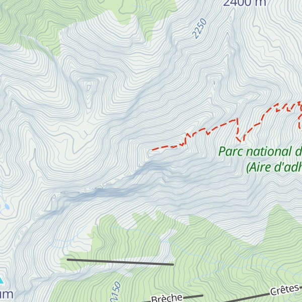 Map of Moun Né