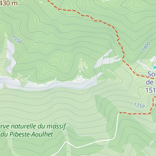 Map of Soum d'Andorre