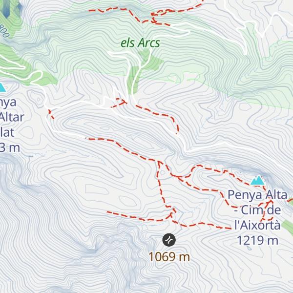 Map of Morrets de Pastor