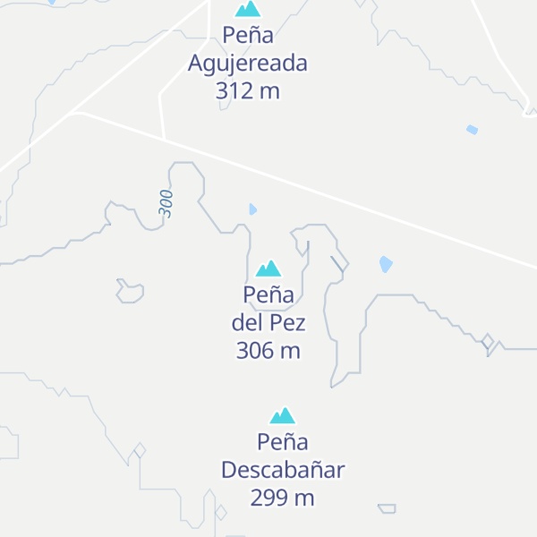 Map of Peña del Pez