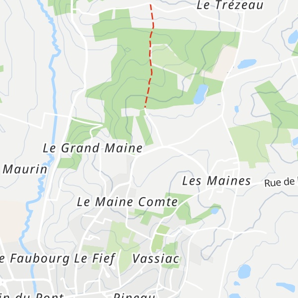 Map of Gîte Pierre Folle