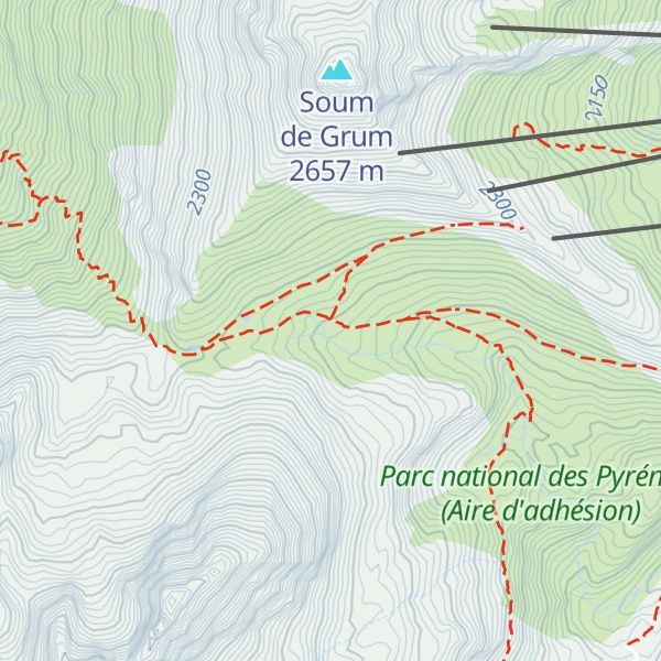 Map of Cabanes de Arras