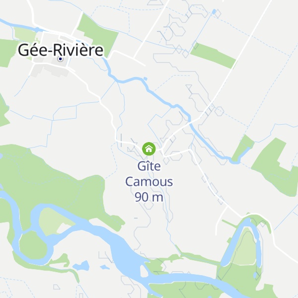 Map of Gîte Camous