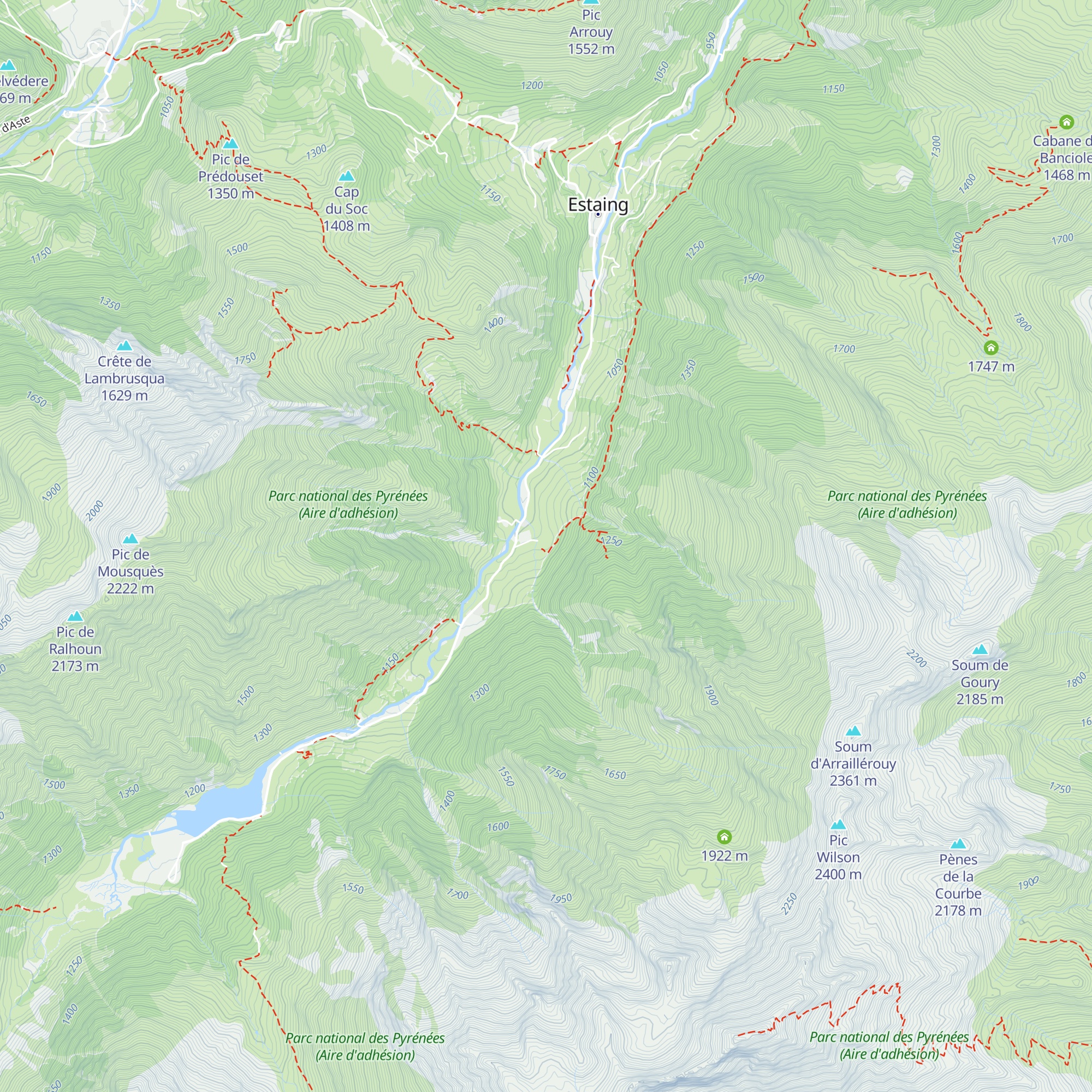 Gîte d'Étape les Viellettes map