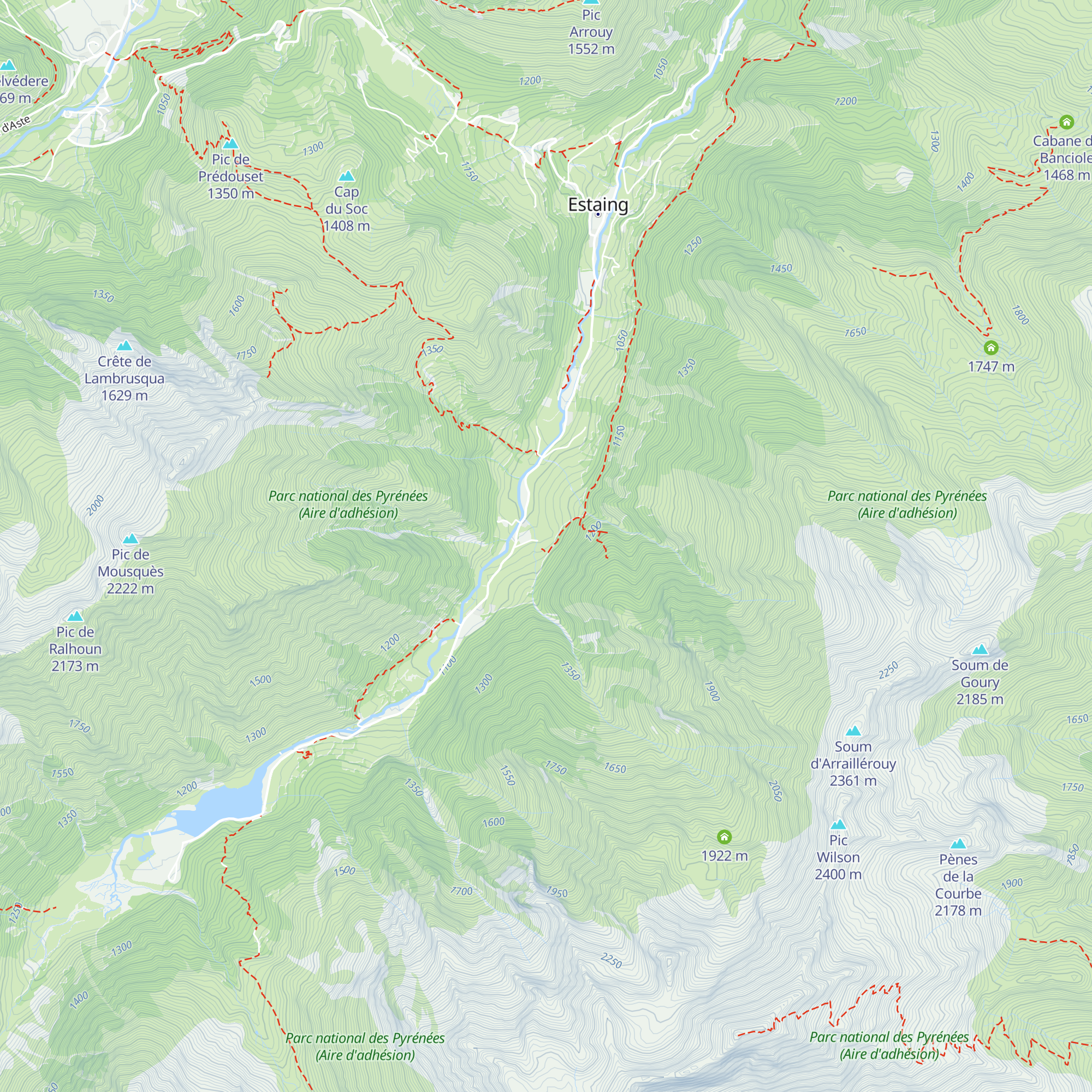 Gîte d'Étape les Viellettes map