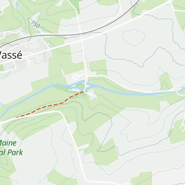 Map of Gîte de la Cassine
