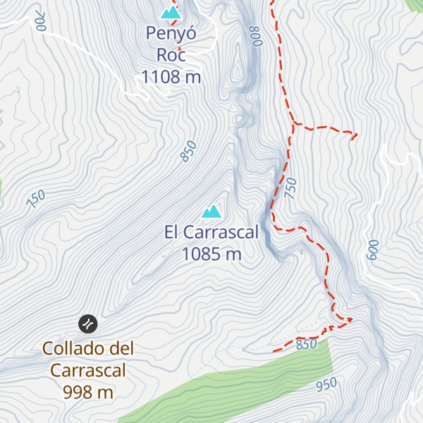 Map of El Carrascal
