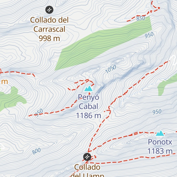 Map of Penyó Cabal
