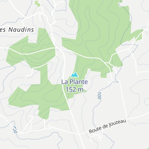 Map of La Plante