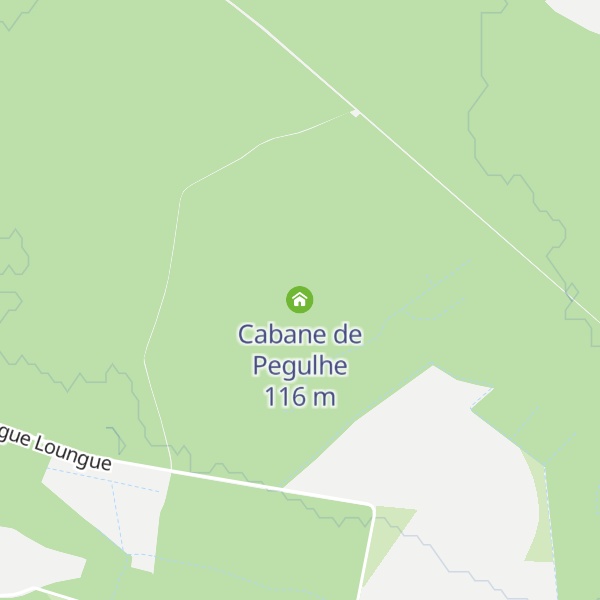 Map of Cabane de Pegulhe