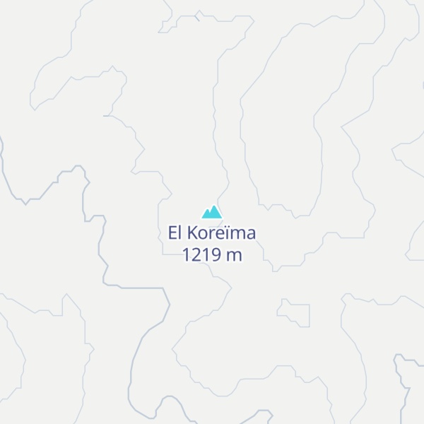 Map of El Koreïma