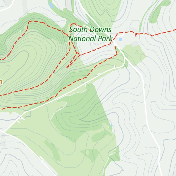 Map of East Hill