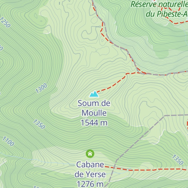 Map of Soum de Moulle