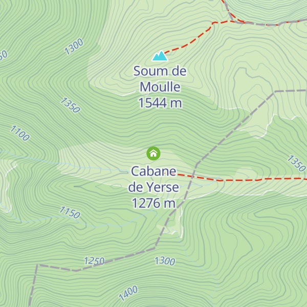 Map of Cabane de Yerse