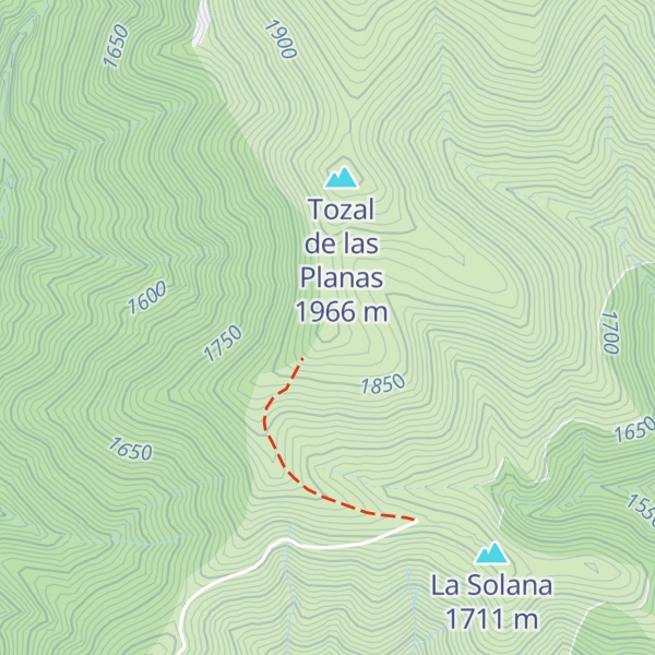 Map of Monte Torcedor