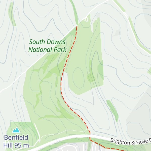 Map of Round Hill