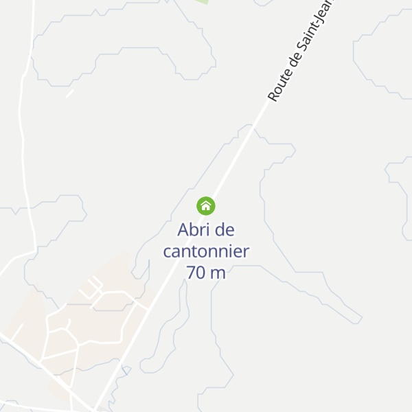 Map of Abri de cantonnier