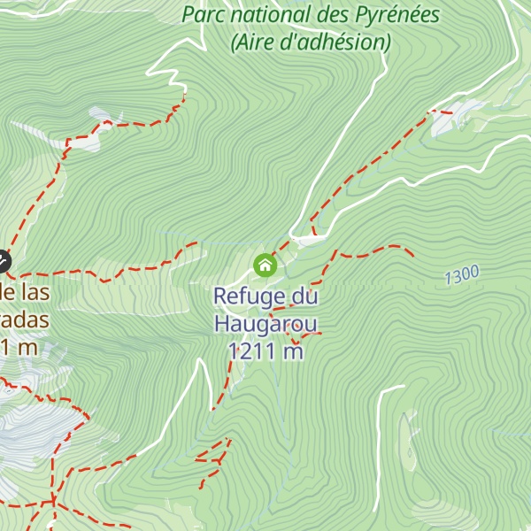 Map of Refuge du Haugarou