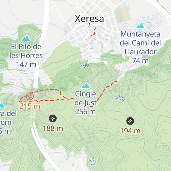 Map of Cingle de Just