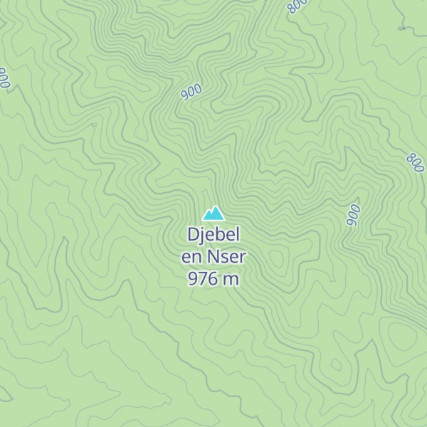 Map of Djebel en Nser