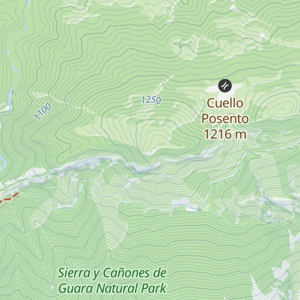 Map of Pico Posento