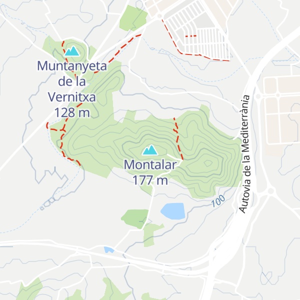 Map of Montalar