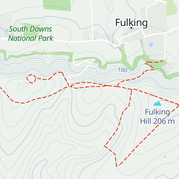 Map of Perching Hill