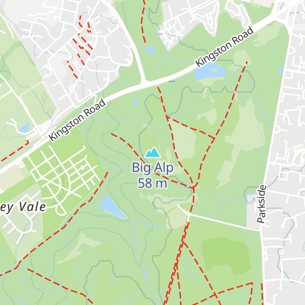 Map of Big Alp