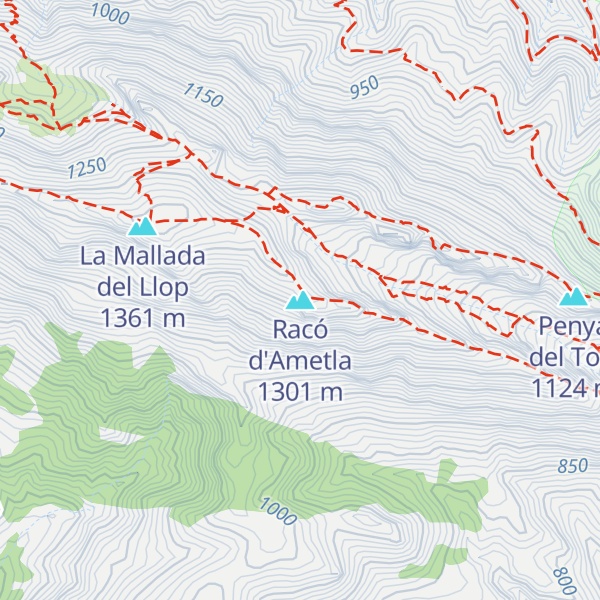 Map of Racó d'Ametla
