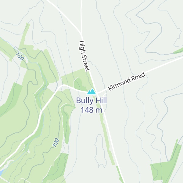 Map of Bully Hill