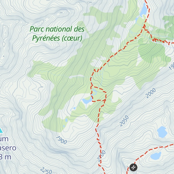 Map of Cabane du Liantran