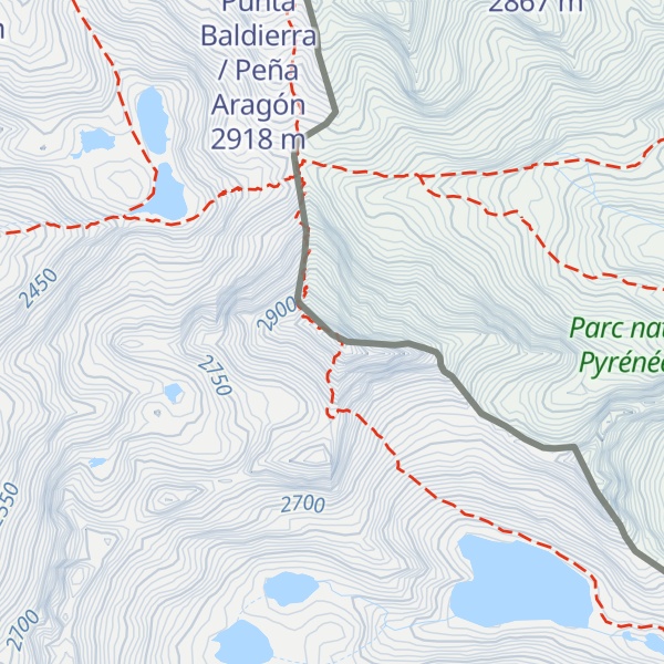 Map of Grande Fache