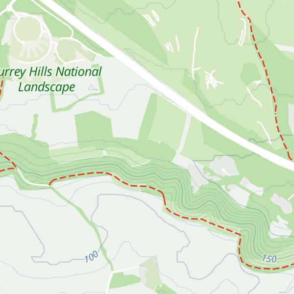 Map of Thistle Hill