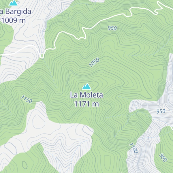 Map of La Moleta
