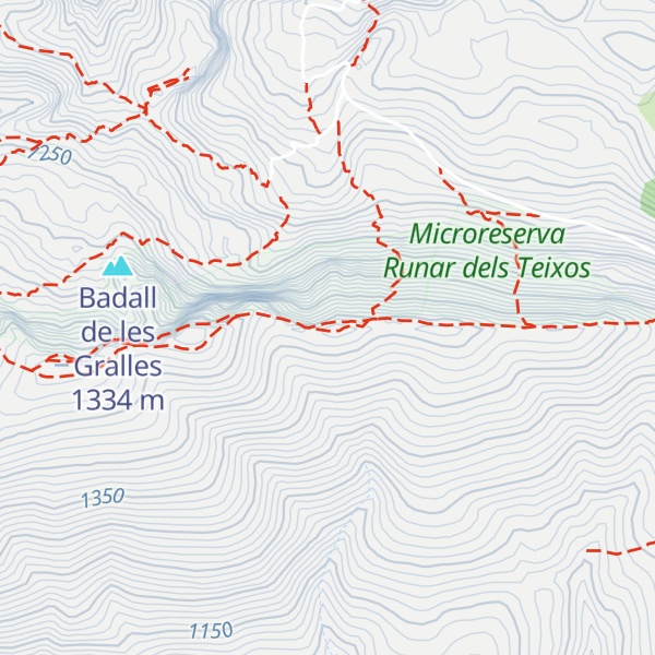 Map of Alt de Tagarina