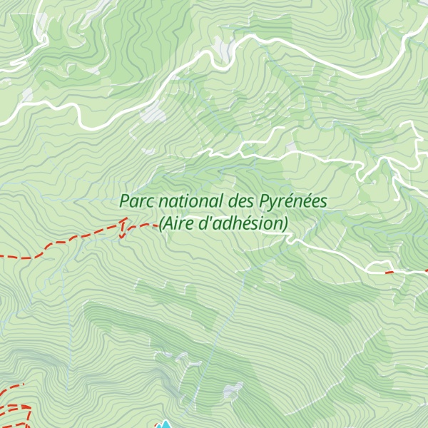 Map of Refuge Gabizos