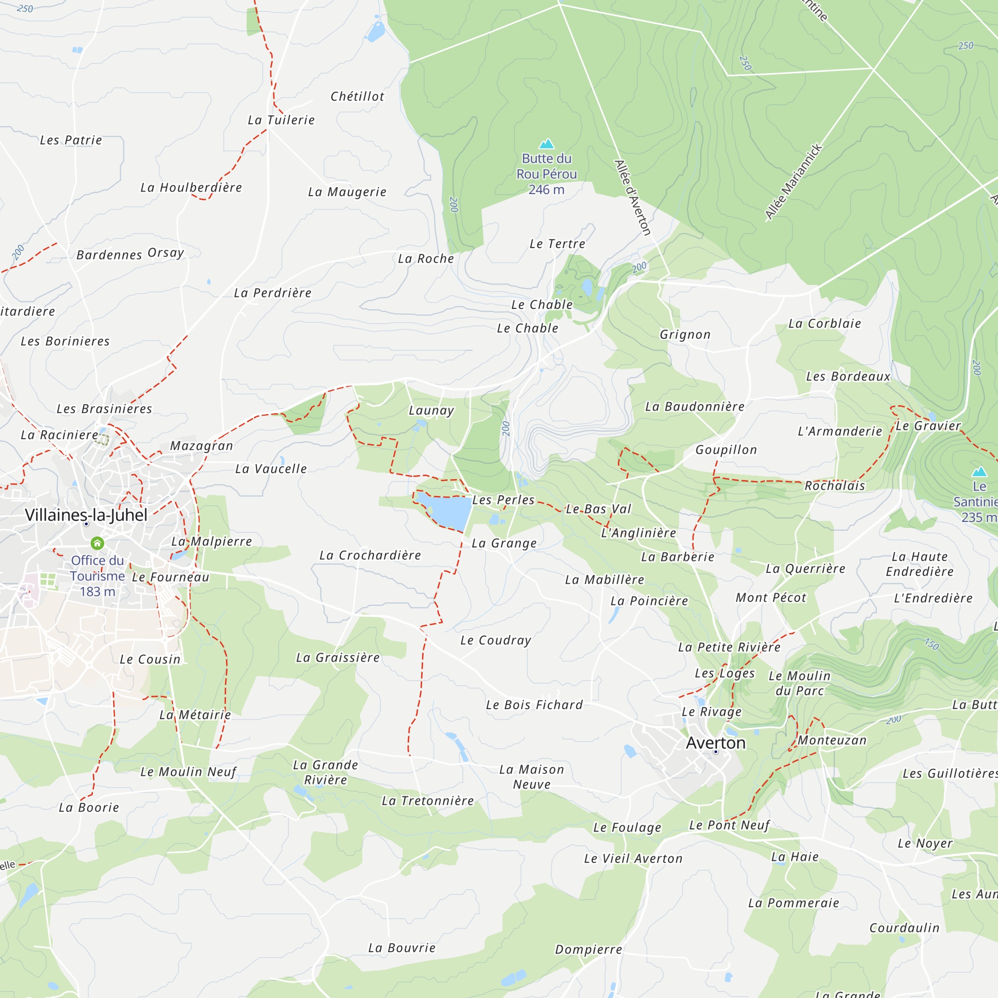 Gîte de Pêche Eglantine map